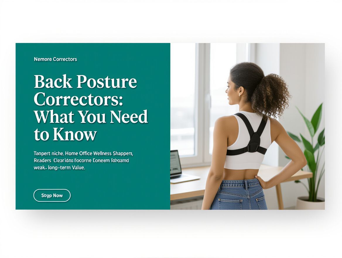 Back Posture Correctors: What You Need to Know