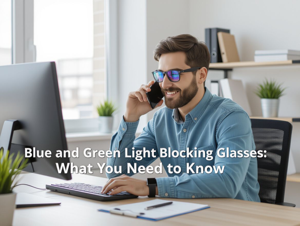 Blue and Green Light Blocking Glasses: What You Need to Know