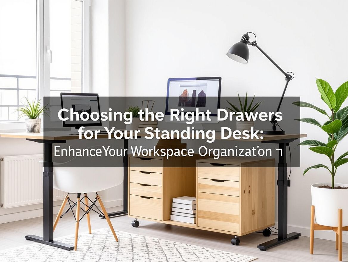 Choosing the Right Drawers for Your Standing Desk: Enhance Your Workspace Organization