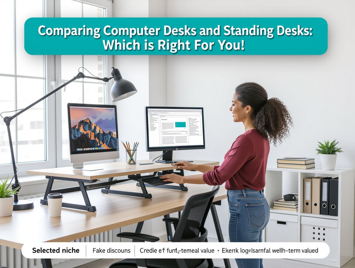 Comparing Computer Desks and Standing Desks: Which is Right for You?