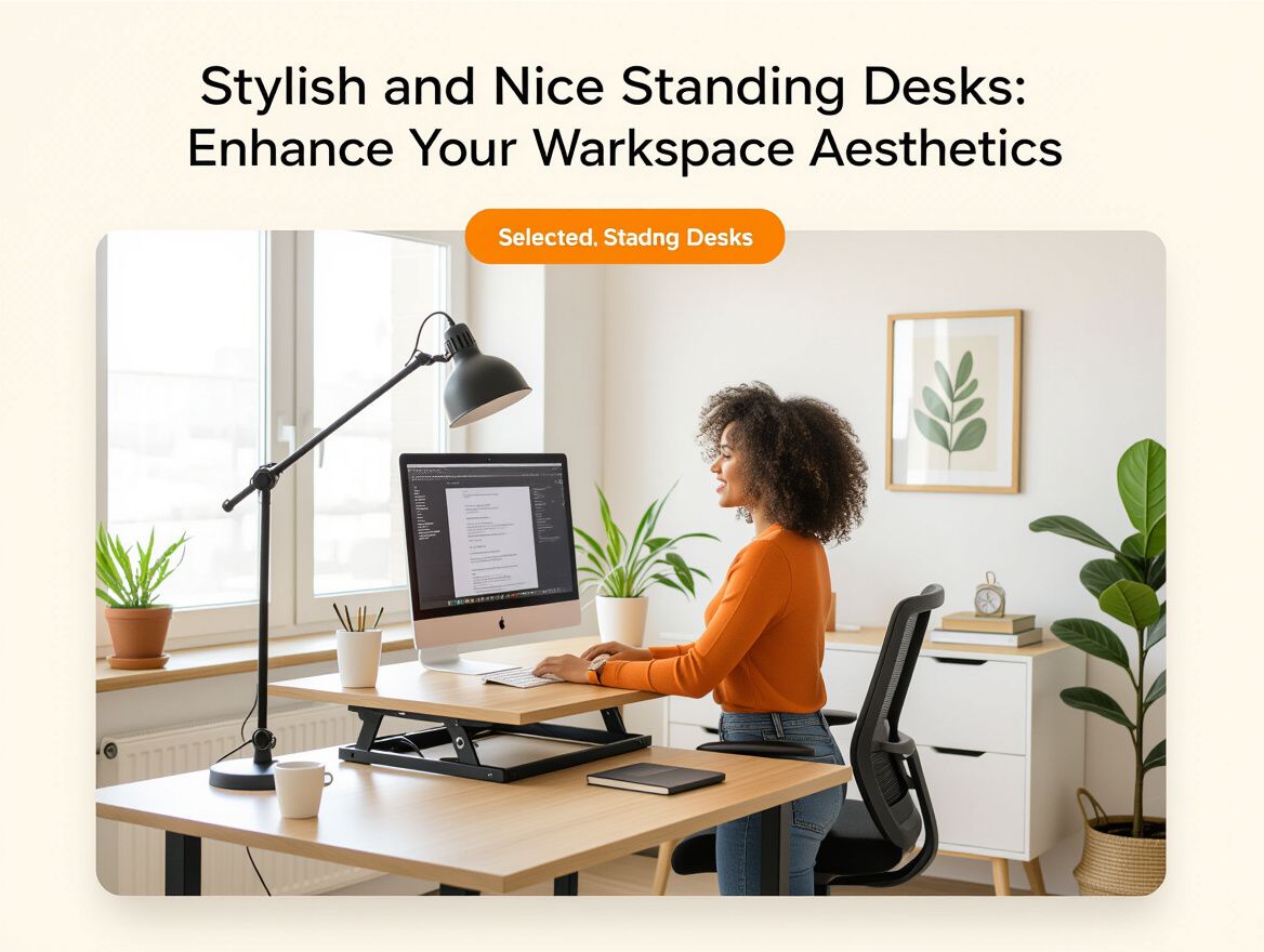 Stylish and Nice Standing Desks: Enhance Your Workspace Aesthetics