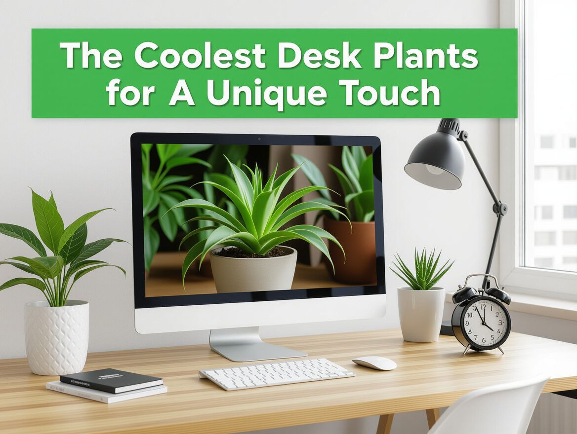 The Coolest Desk Plants for a Unique Touch
