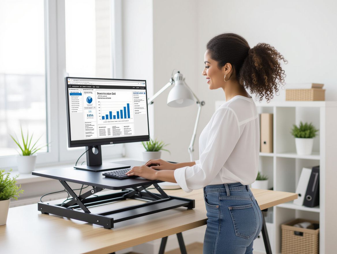 Why You Need Standing Desks with Cable Management for a Tidy Workspace